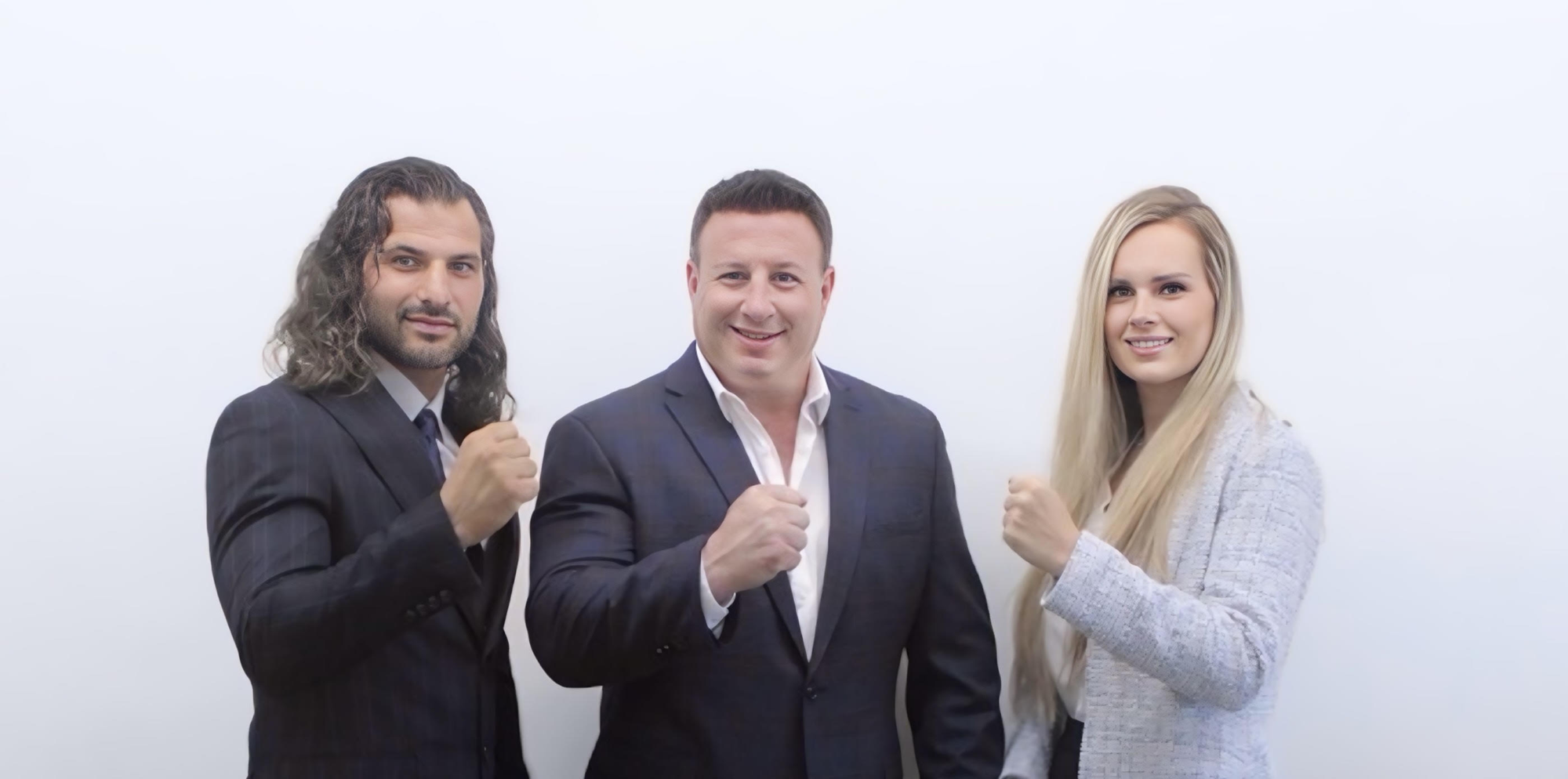 Chris Pollak, Elliott Shem-Tov, and Amanda Trombetta